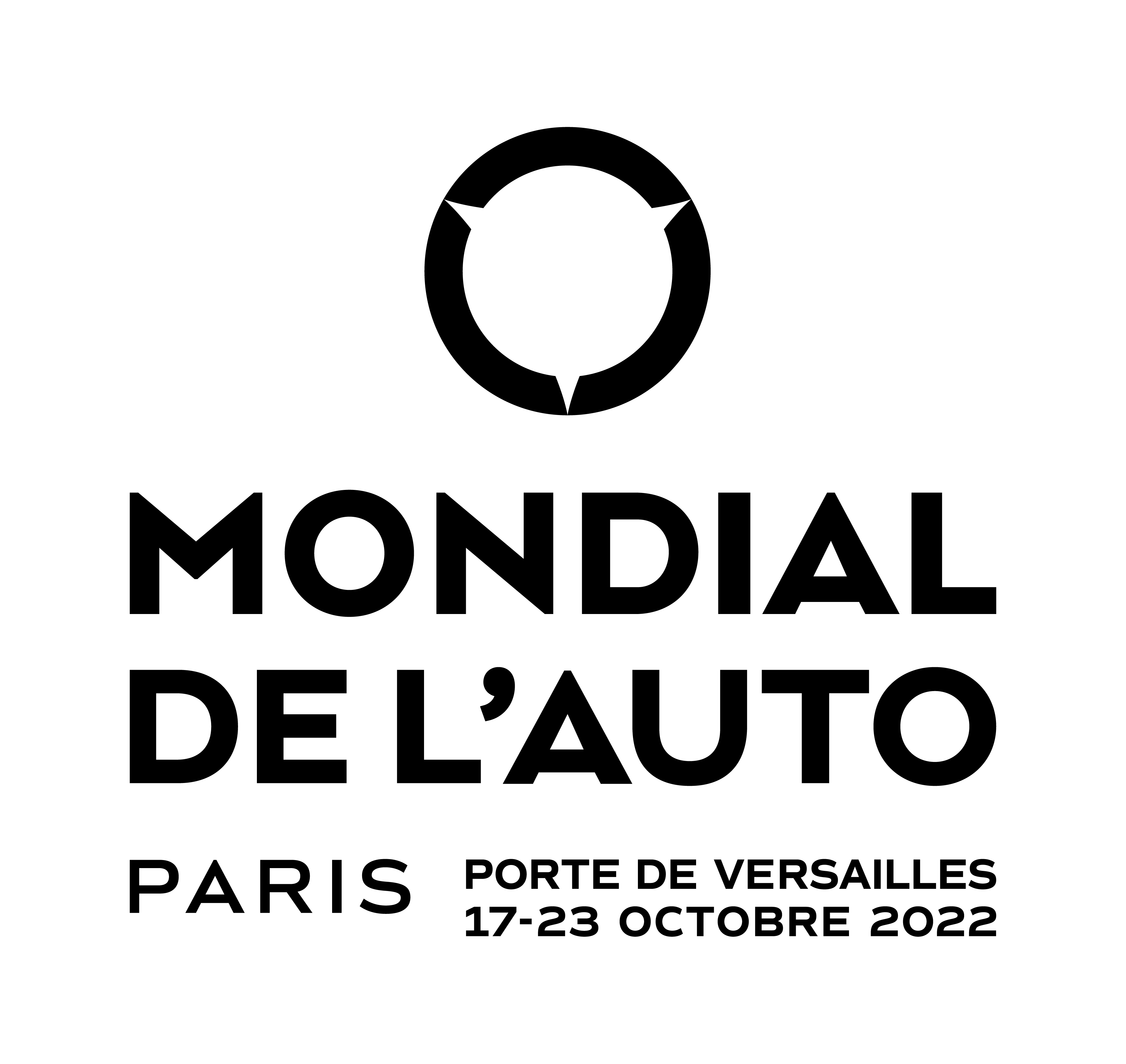 Mondial auto Paris place date Black
